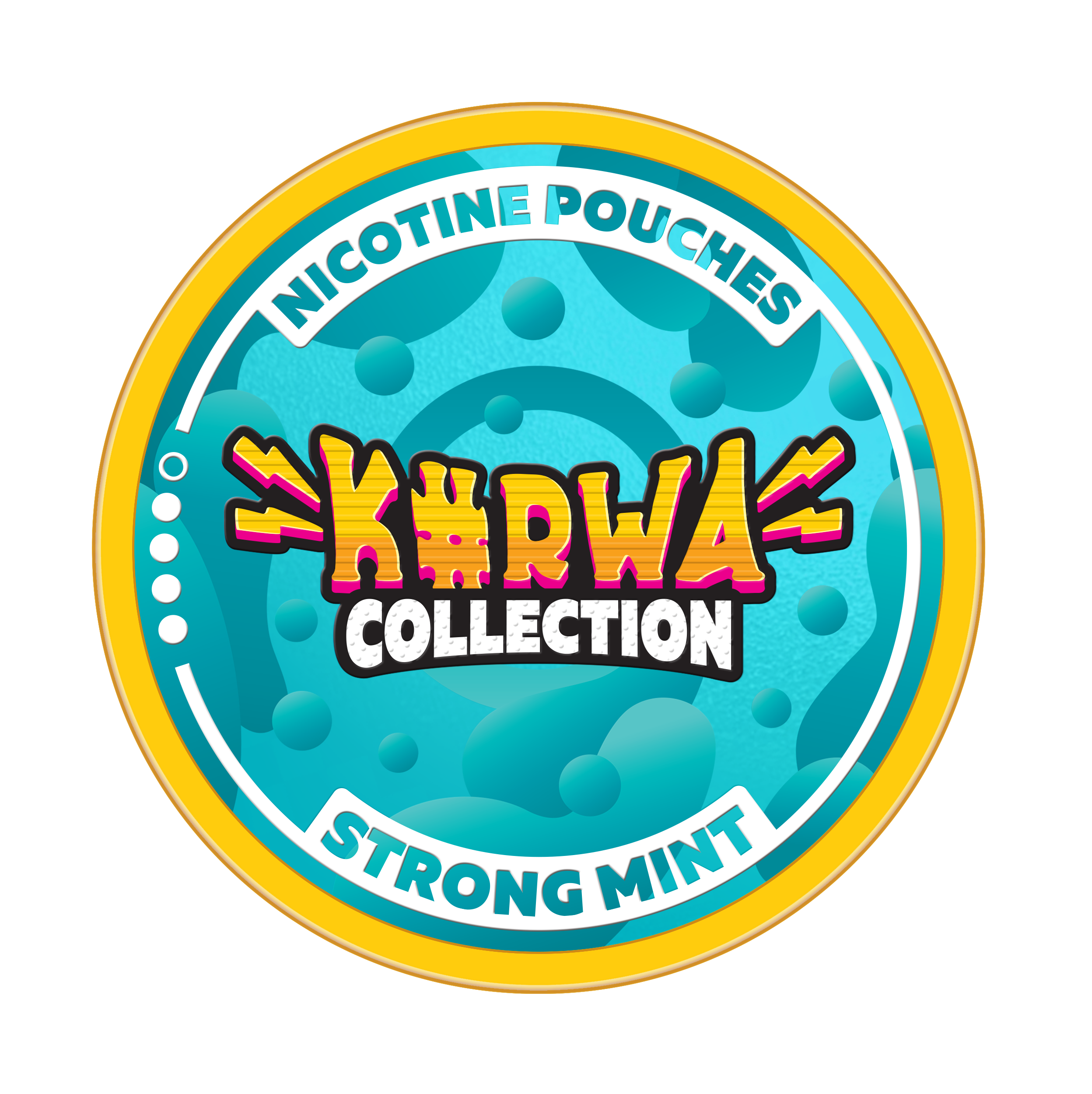 Kurwa Collection Strong Mint Nicotine Pouches