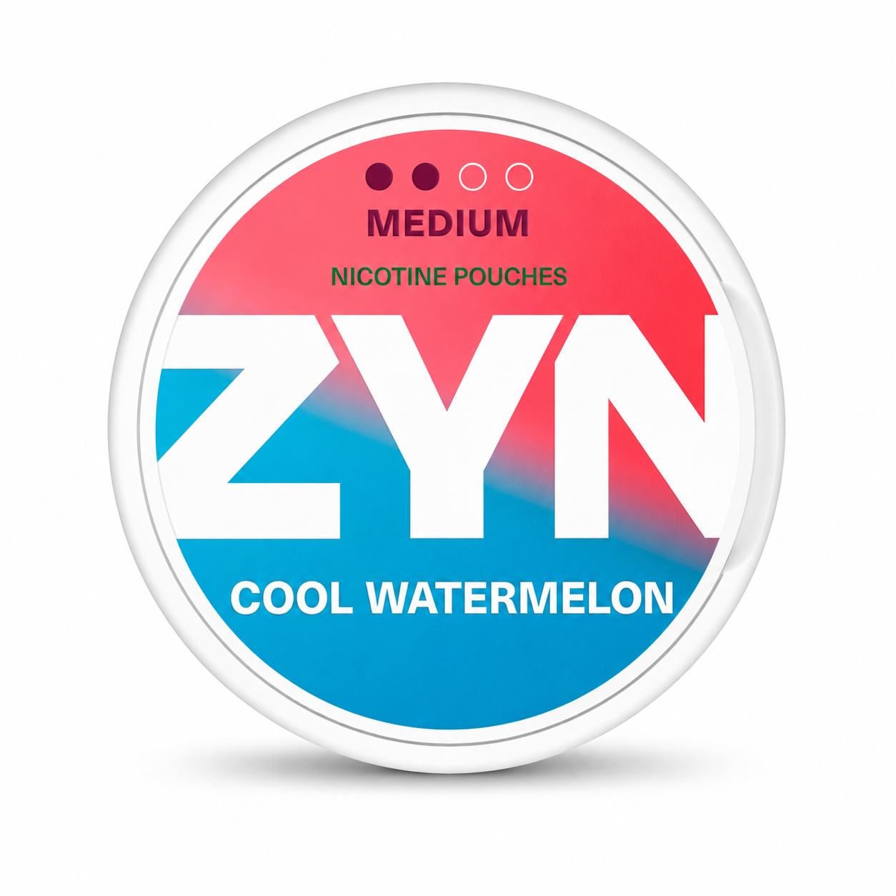 ZYN Cool Watermelon Medium 6MG Nicotine Pouches