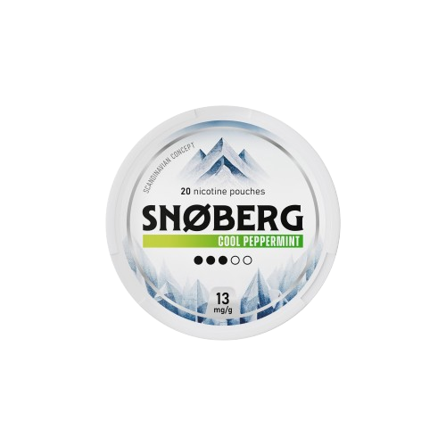 Snoberg Cool Peppermint Nicotine Pouches