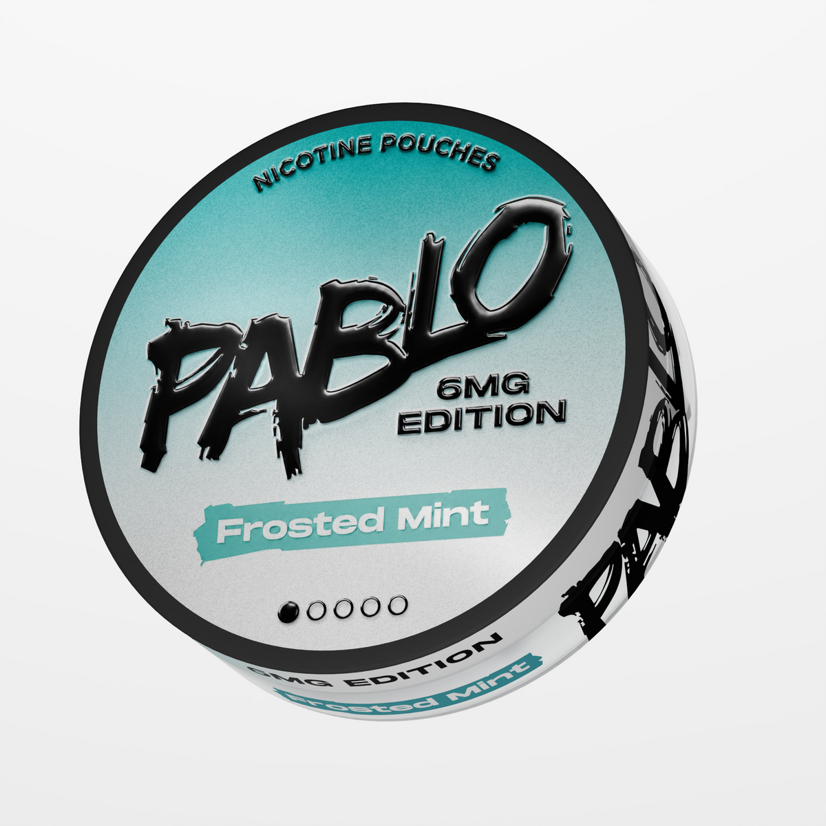 Pablo Frosted Mint 6MG Edition Nicotine Pouches Side View