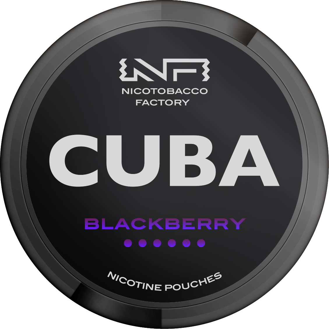 Cuba Black Blackberry Nicotine Pouches