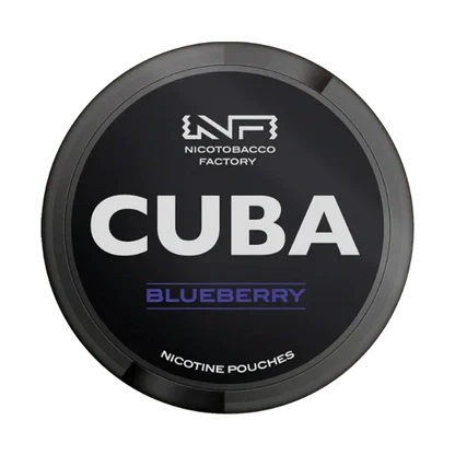 Cuba Black Blueberry Nicotine Pouches