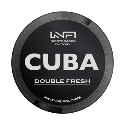 Cuba Black Double Fresh Nicotine Pouches
