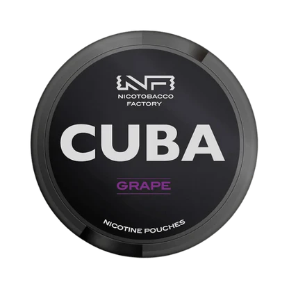 Cuba Black Grape Nicotine Pouches