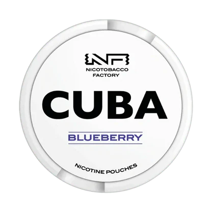 Cuba White Blueberry Nicotine Pouches
