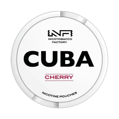 Cuba White Cherry Nicotine Pouches