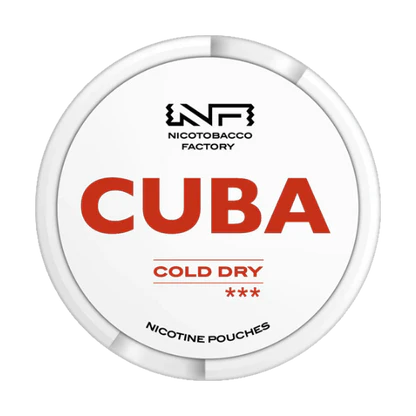 Cuba White Cold Dry Nicotine Pouches