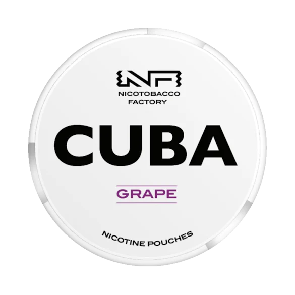 Cuba White Grape Nicotine Pouches