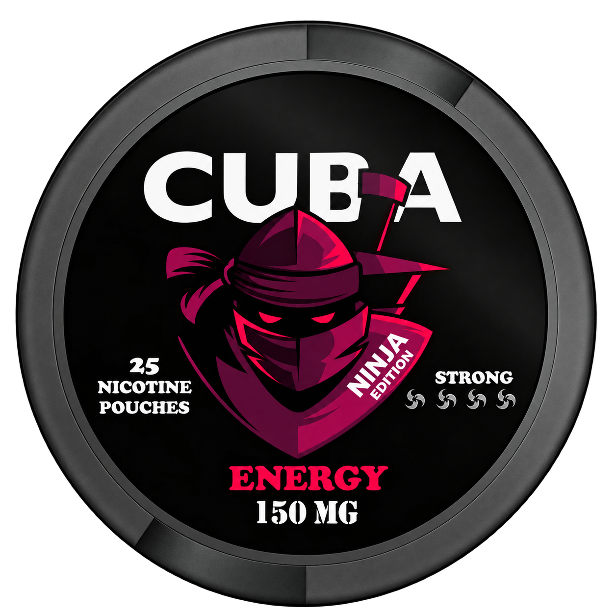 Cuba Ninja Energy 150MG Nicotine Pouches