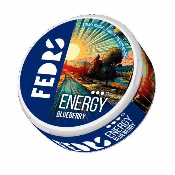 Fedrs Energy Blueberry Caffeine Pouches