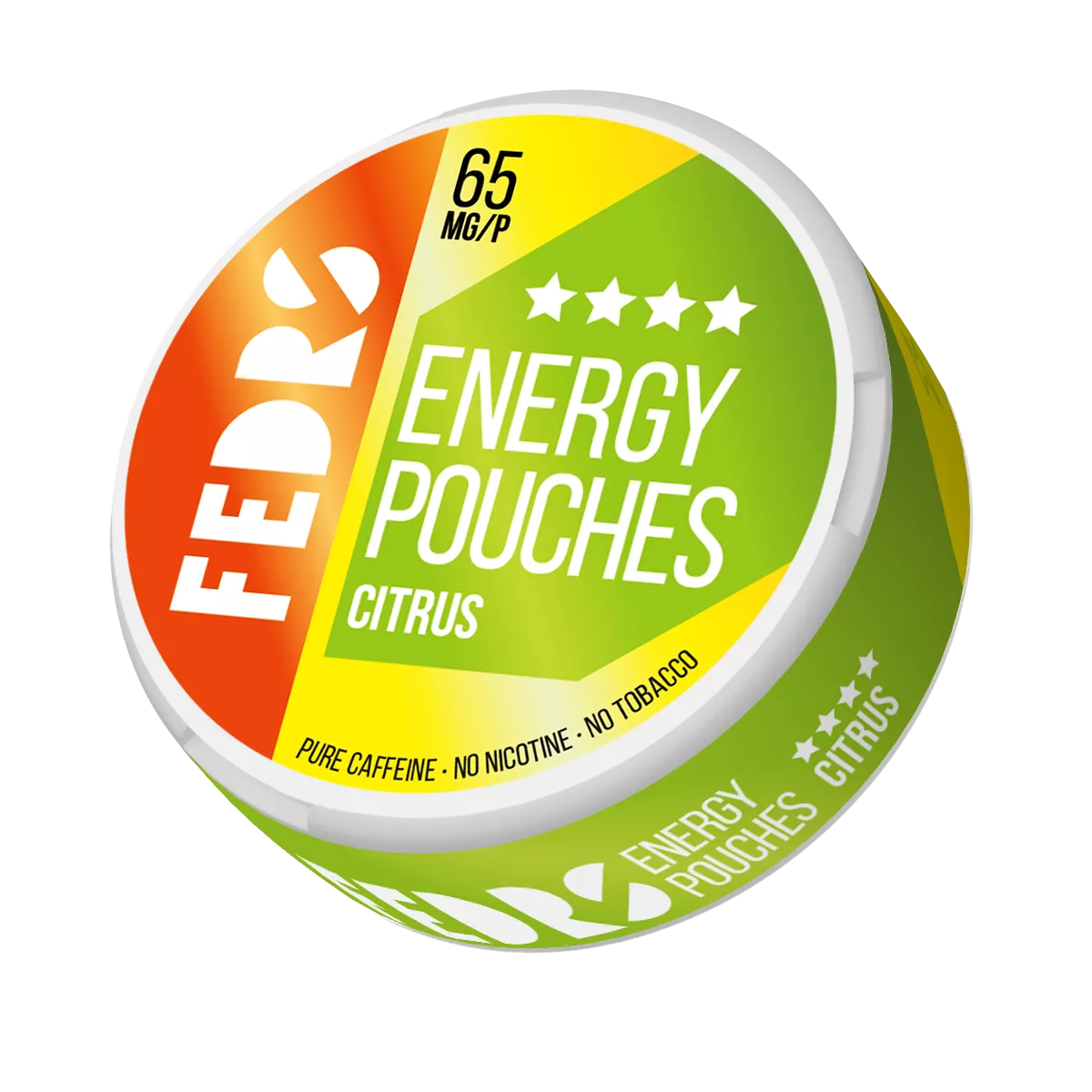 Fedrs Energy Citrus Caffeine Pouches