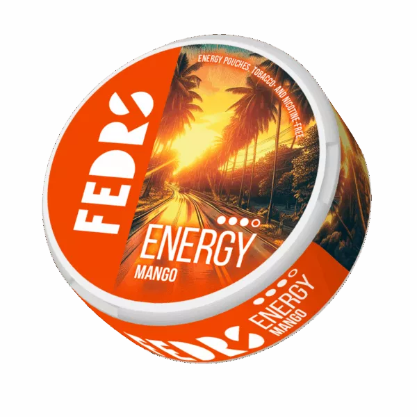 Fedrs Energy Mango Caffeine Pouches