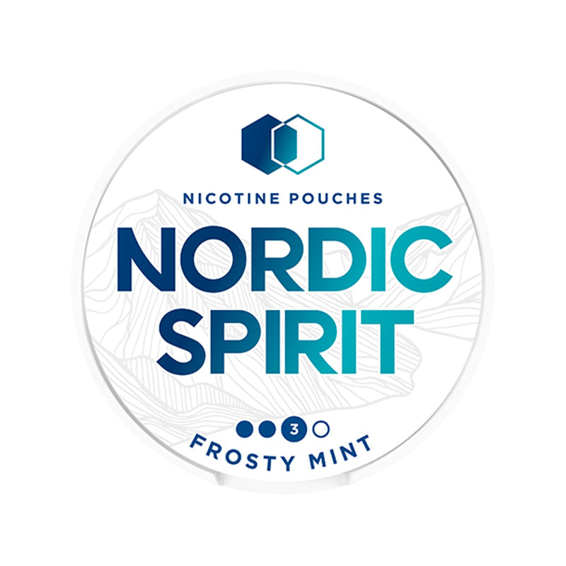 Nordic Spirit Frosty Mint Strong Nicotine Pouches