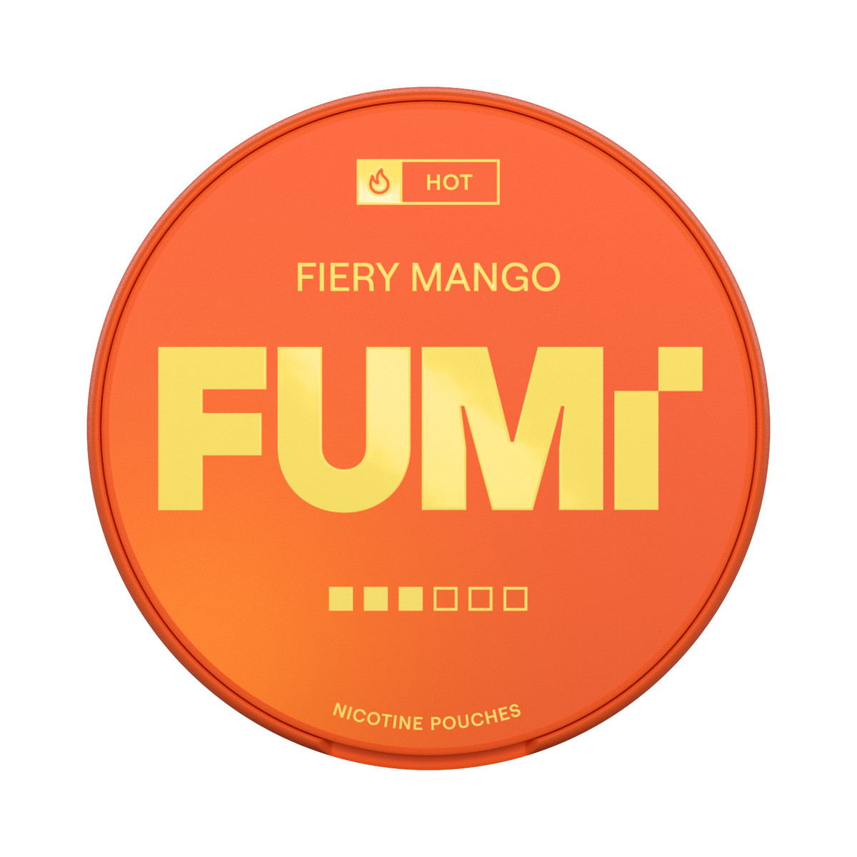 FUMi Fiery Mango 8MG Three Dot Nicotine Pouches