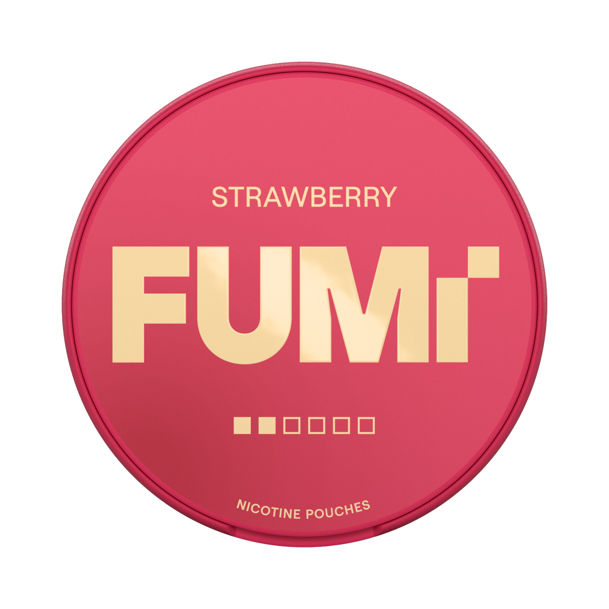 FUMI Strawberry 4MG Two Dot Nicotine Pouches