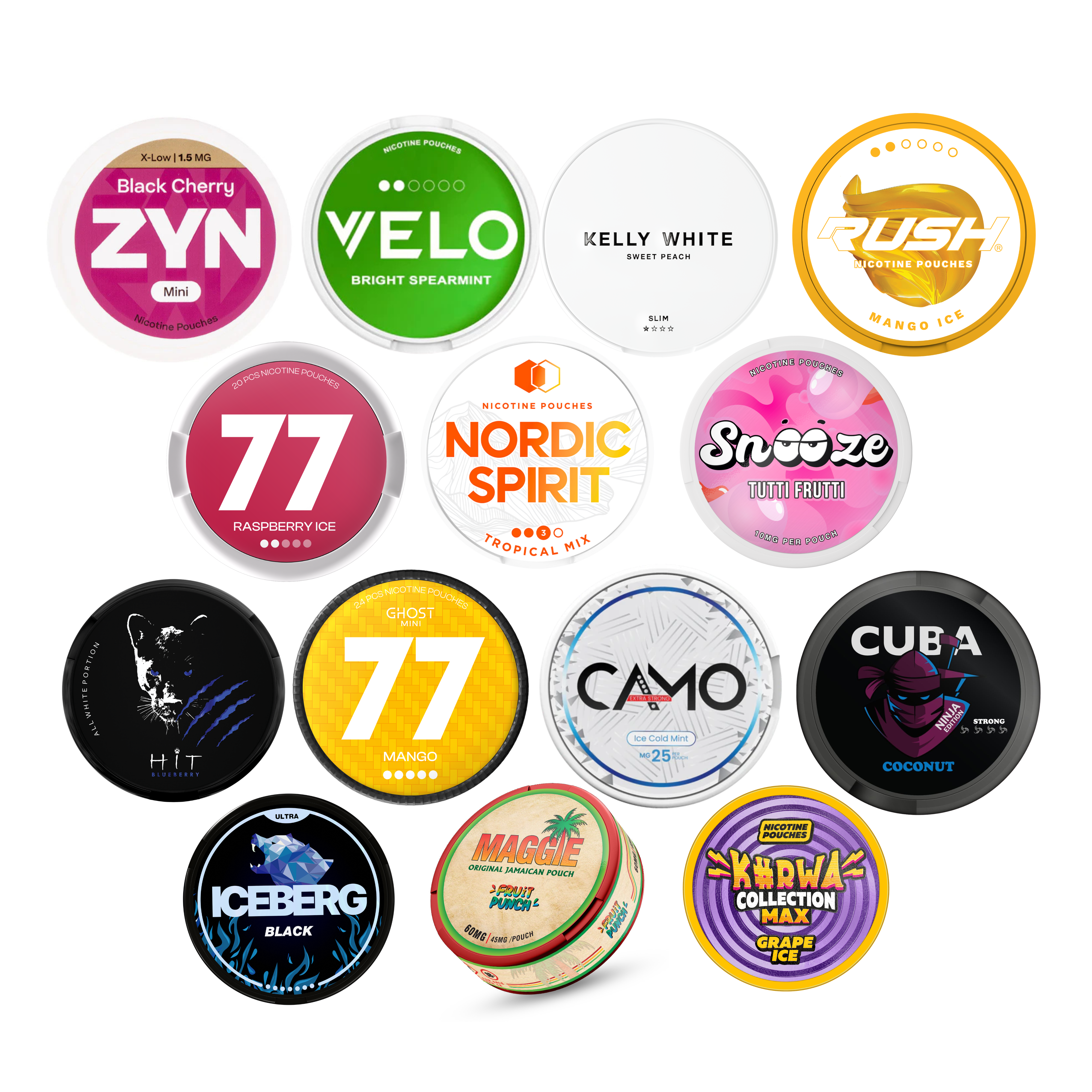 Find Your Stength Nicotine Pouch Bundle