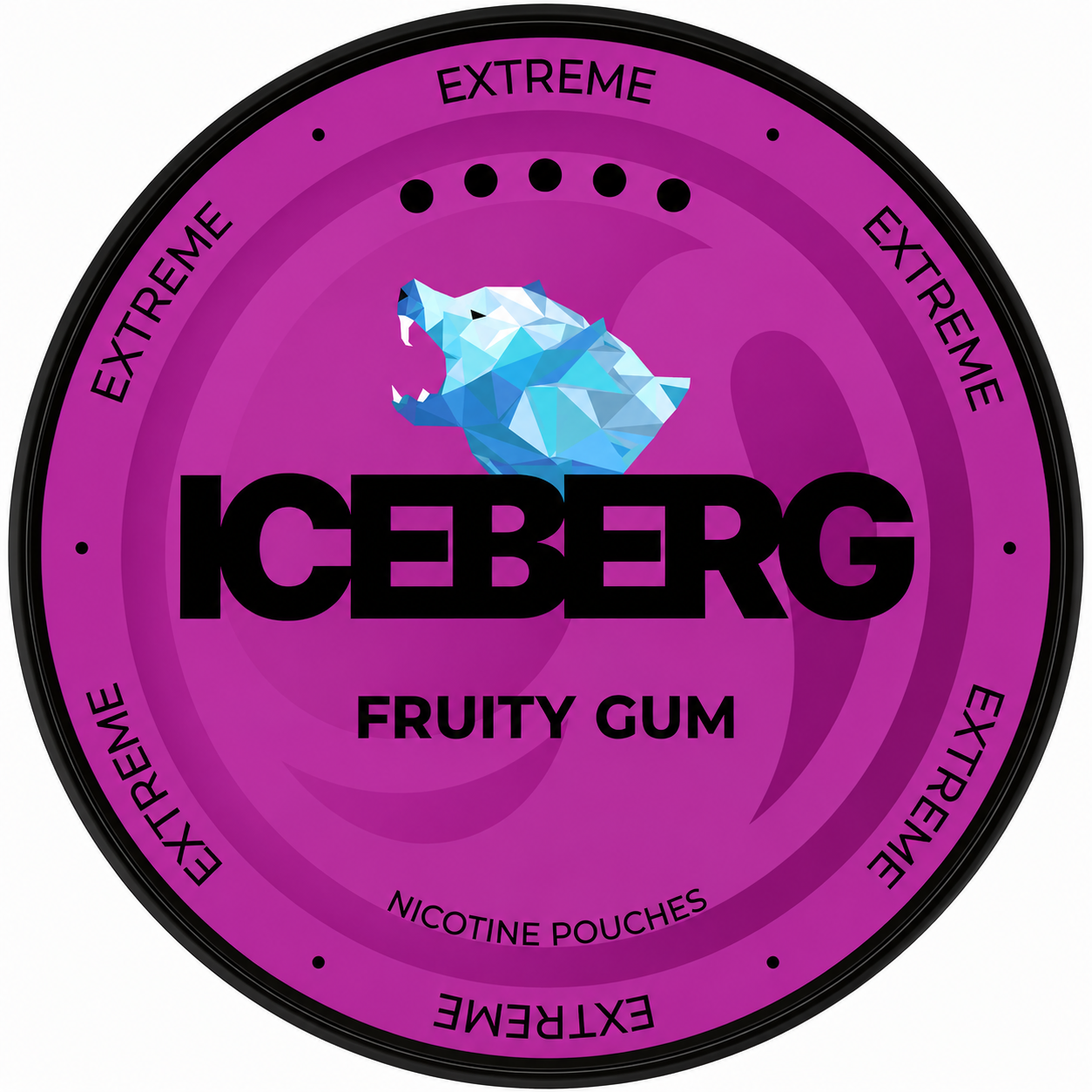 Iceberg Extreme Fruity Gum 50MG Nicotine Pouches