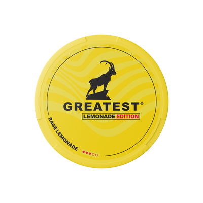 Greatest Rage Lemonade Nicotine Pouches 