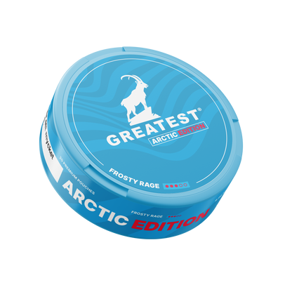 GREATEST Arctic Edition Frosty Rage | Pouches Online – pouchline GREATEST Arctic Edition Frosty Rage | Pouches Online – pouchline