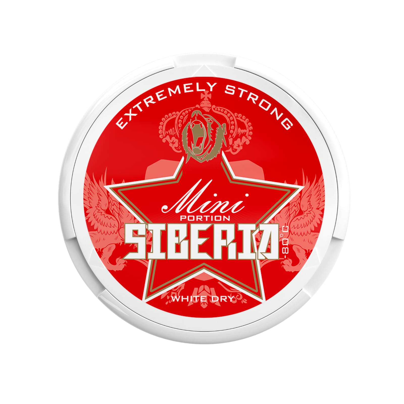 Siberia Red White Dry Mini Nicotine Pouches