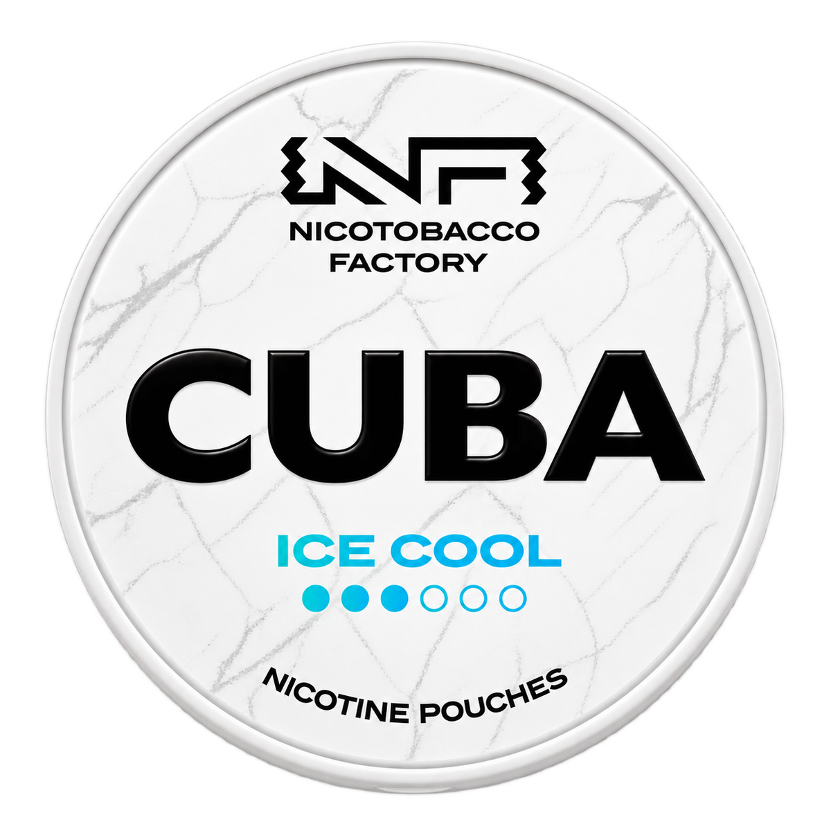 Cuba White Ice Cool 10.4MG Nicotine Pouches