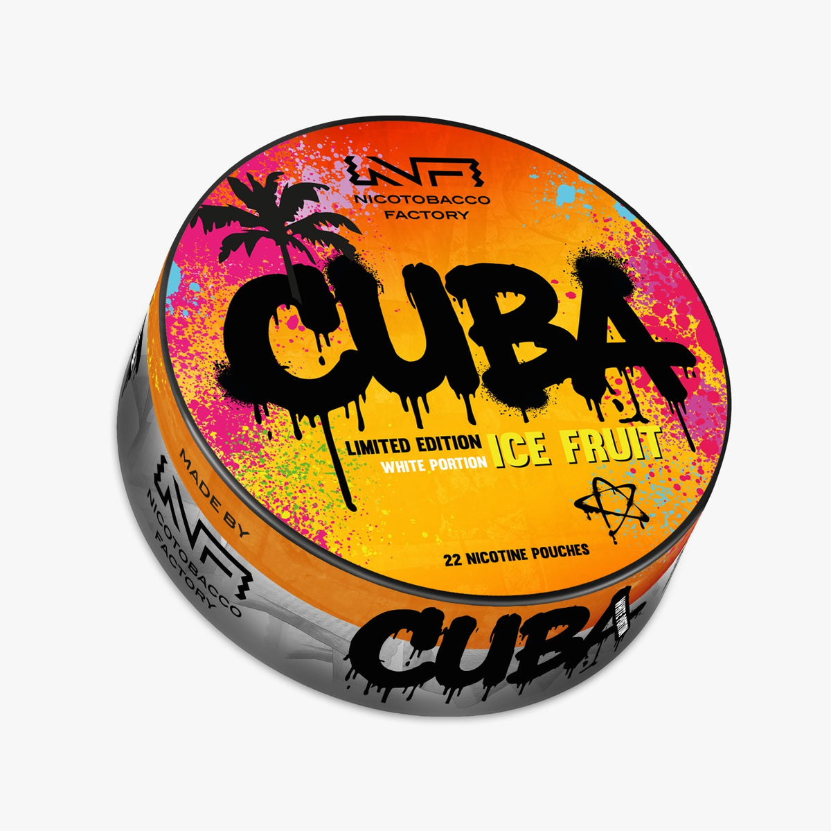 Cuba Ice White Ice Fruit Limited Edition Nicotine Pouches