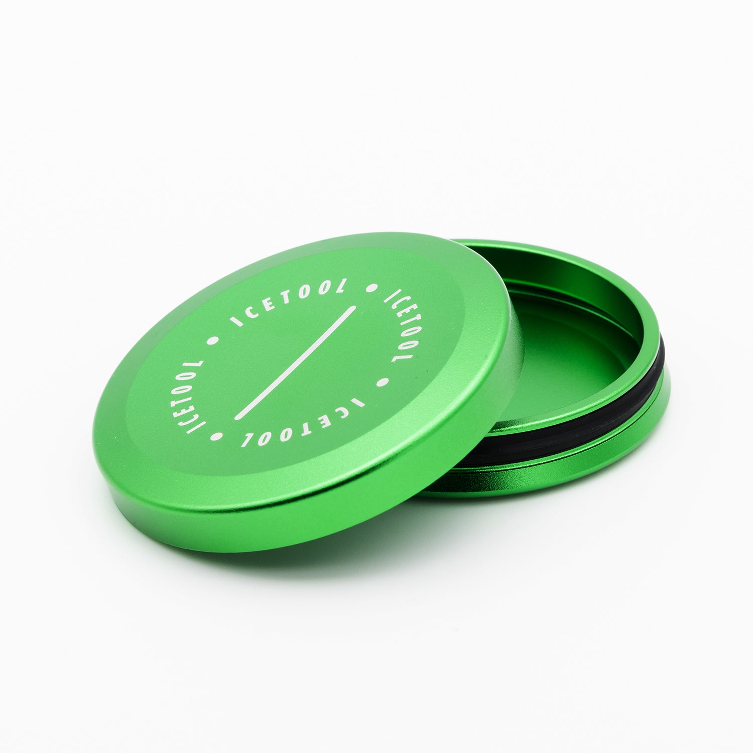 Icetool Mini Can Green Hornet Nicotine Pouches Refill Tin Open View