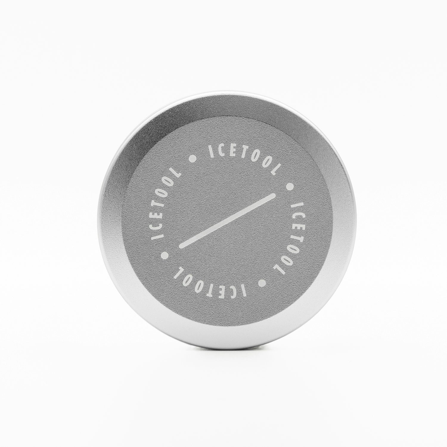 Icetool Mini Can Silver Nicotine Pouches Refill Tin Front View