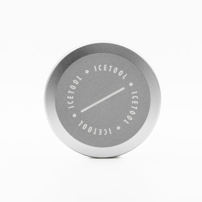 Icetool Mini Can Silver Nicotine Pouches Refill Tin Front View