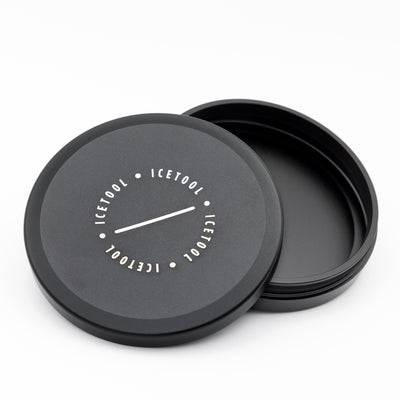 Icetool Slim Can Black Nicotine Pouches Refill Tin Open View