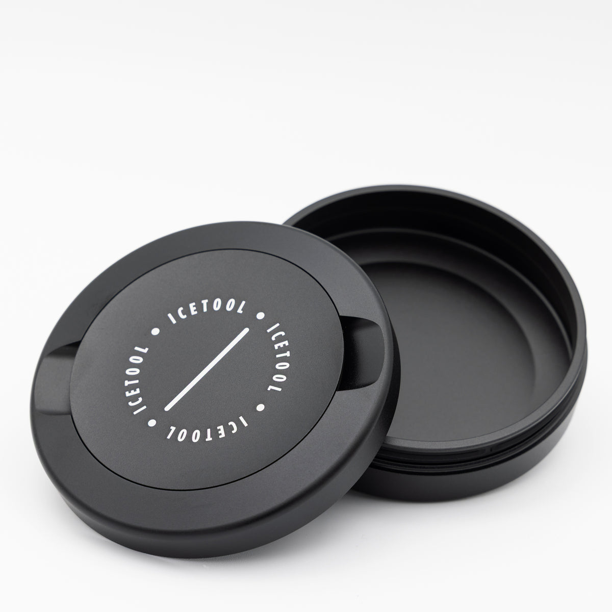 Icetool The Can Black Nicotine Pouches Refill Tins Open View