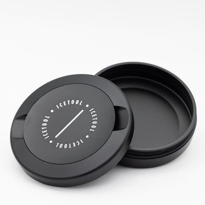Icetool The Can Black Nicotine Pouches Refill Tins Open View