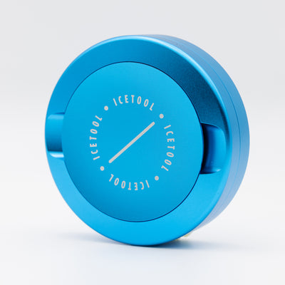Icetool The Can Turquoise Nicotine Pouches Refill Tin Side View