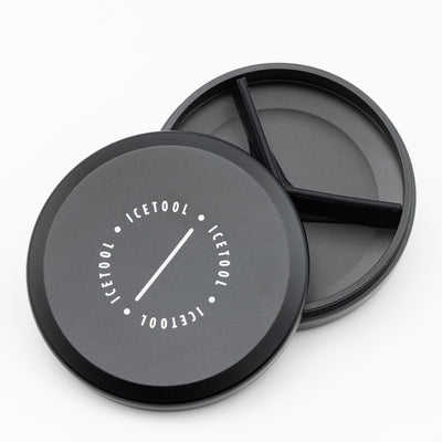 Icetool Tri-can Black Nicotine Pouch Refil Tins Open View