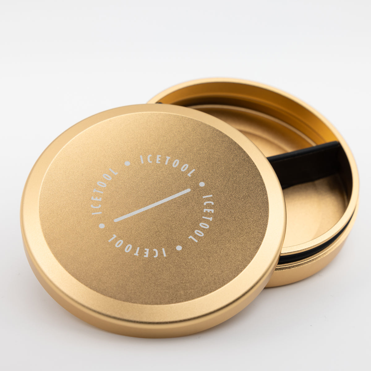 Icetool Tri-Can Champagne Nicotine Pouch Refill Tins Open View