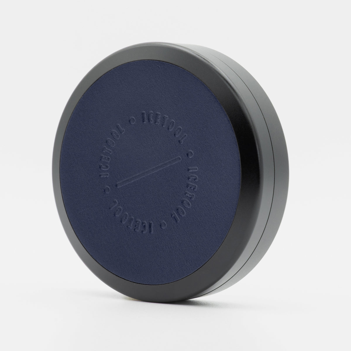 Icetool Tri-Can Black Deep Blue Nicotine Pouch Refill Tin Side View
