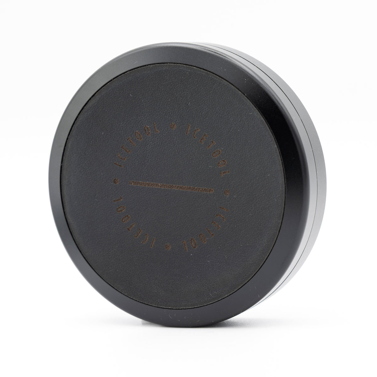 Icetool Tri-Can Leatherface Black Nicotine Pouches Refill Tin Side View