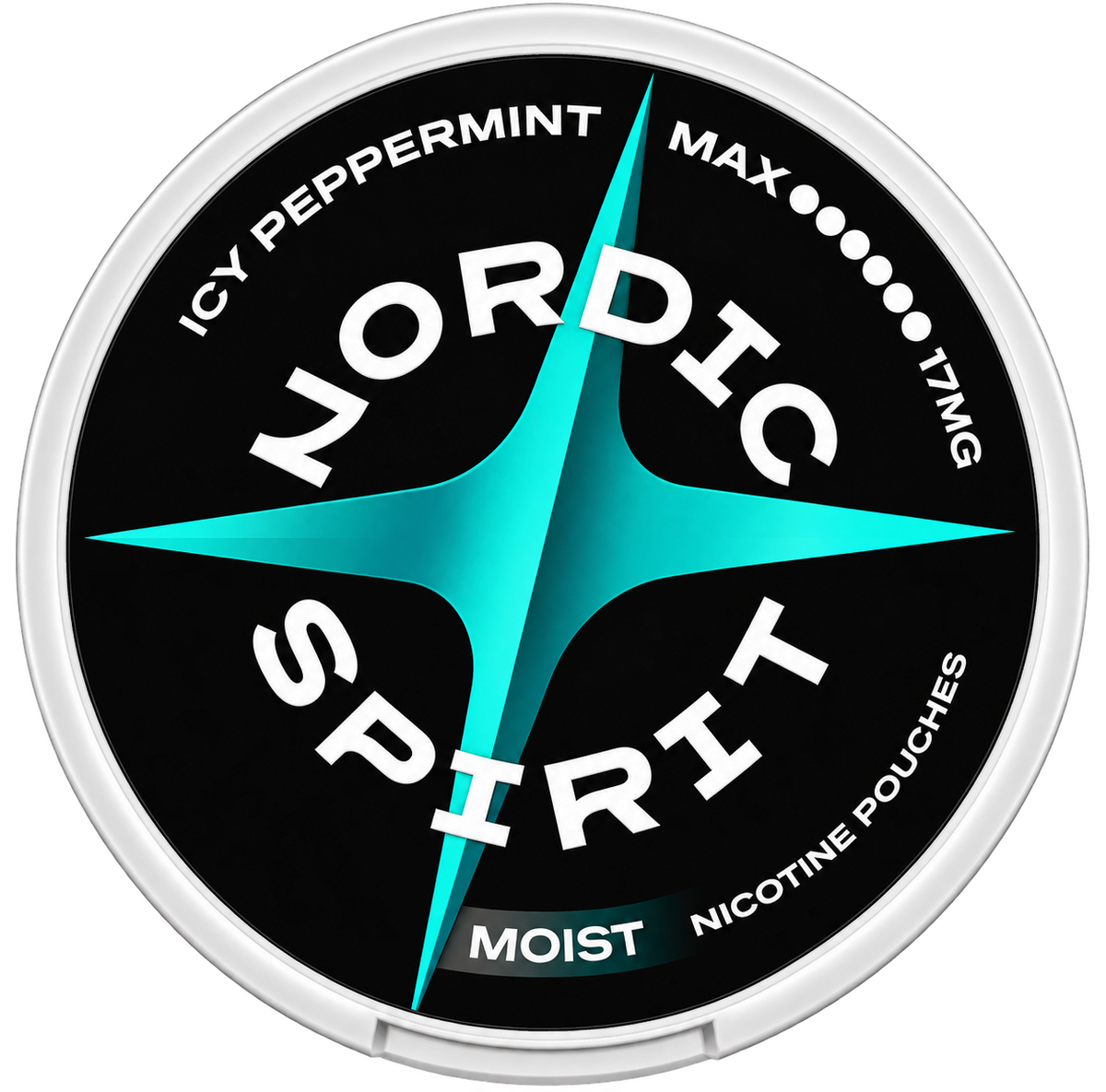 Nordic Spirit Icy Peppermint Max Moist 17MG Nicotine Pouches