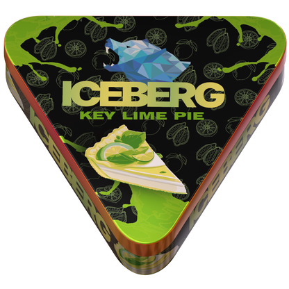 Iceberg Key Lime Pie Top View Nicotine Pouches