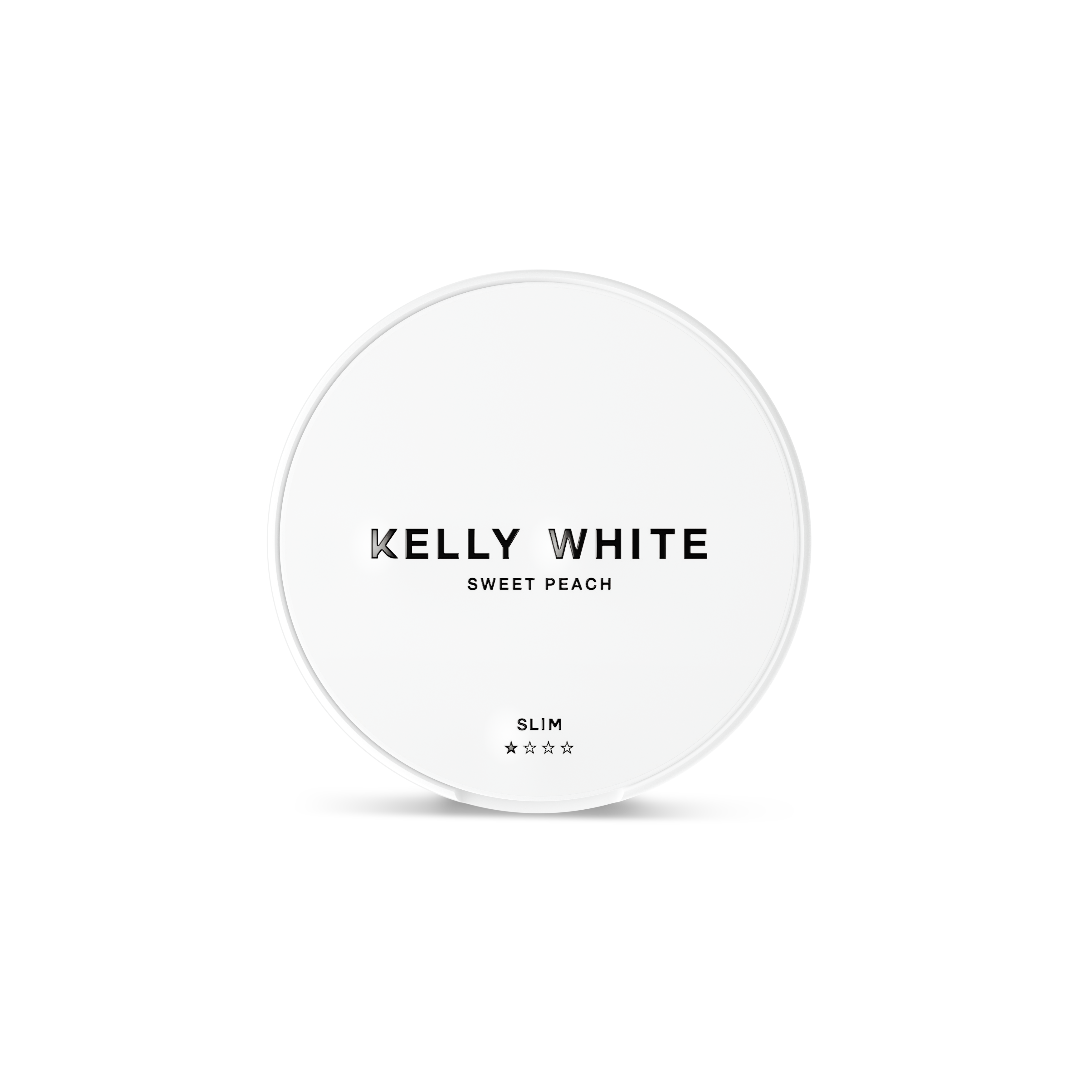 Kelly White Slim Sweet Peach Nicotine Pouches