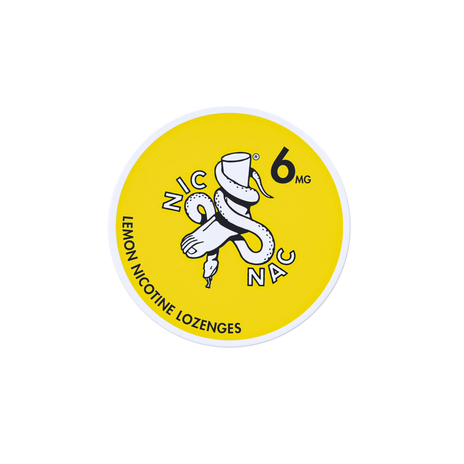 Nic Nac Lemon 6MG Nicotine Lozenges