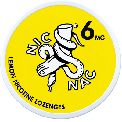 Nic Nac Lemon 6MG Nicotine Lozenges