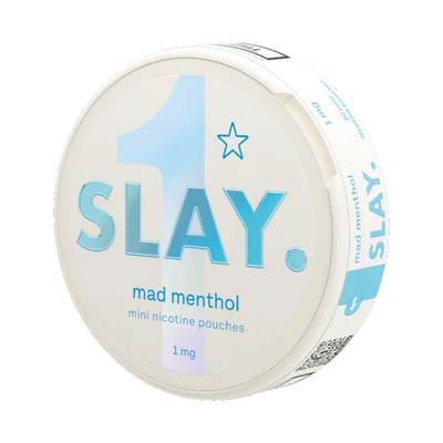 Slay Mad Menthol Mini 1MG Nicotine Pouches