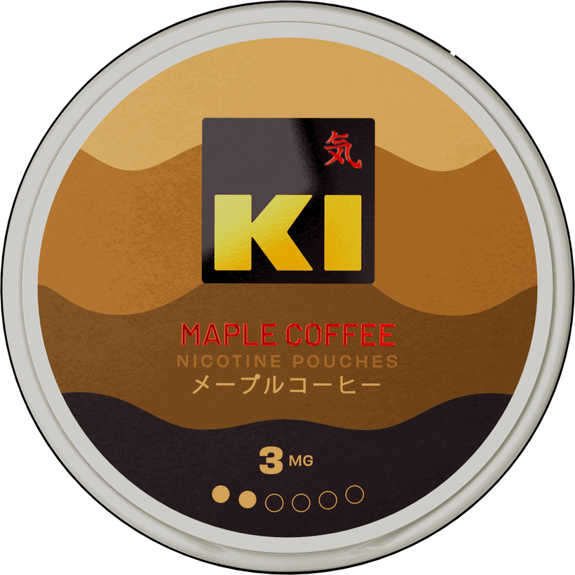 Ki Maple Coffee 3MG Nicotine Pouches
