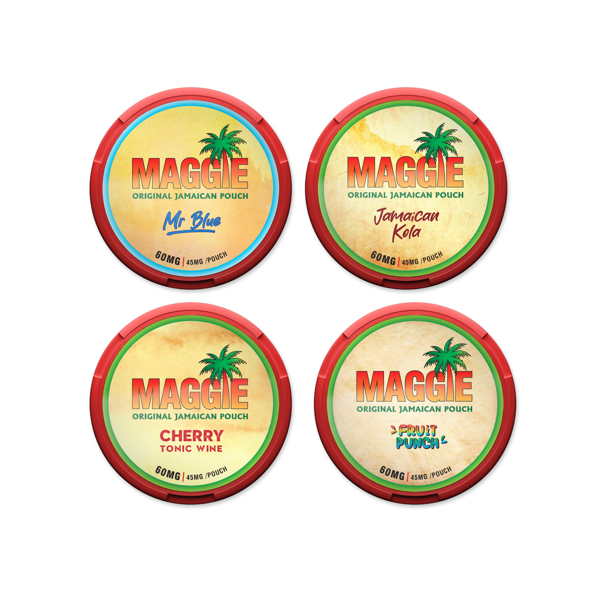 Maggie Bundle 60MG Nicotine Pouches