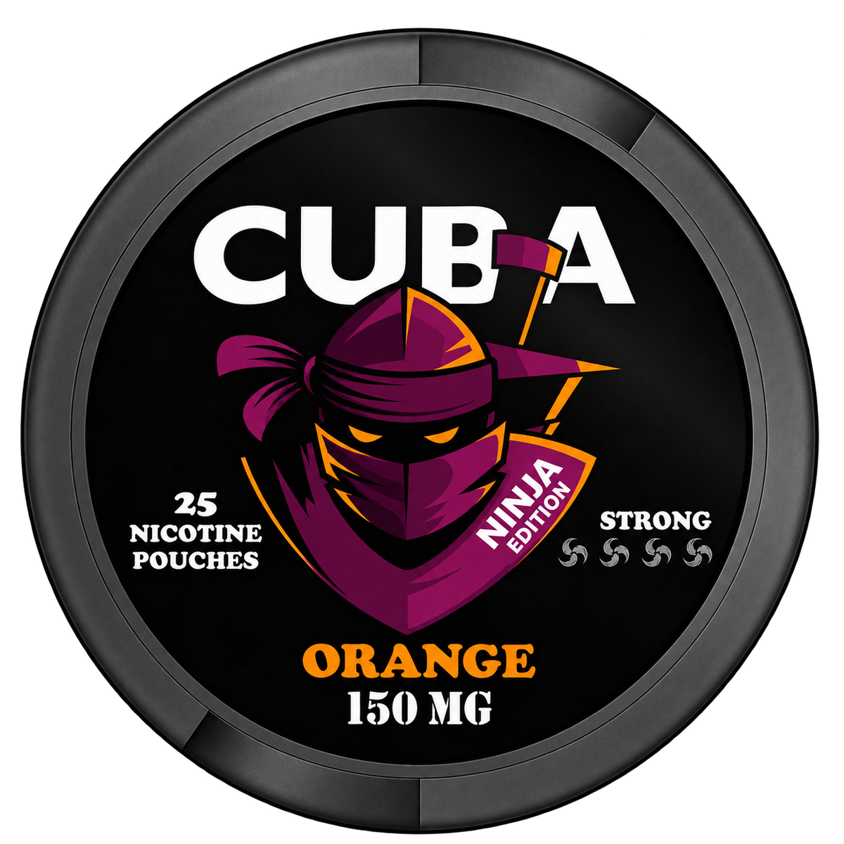 Cuba Ninja Orange 150MG Nicotine Pouches