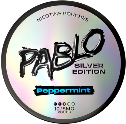 Pablo Silver Peppermint Nicotine Pouches