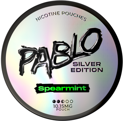 Pablo Silver Spearmint Nicotine Pouches