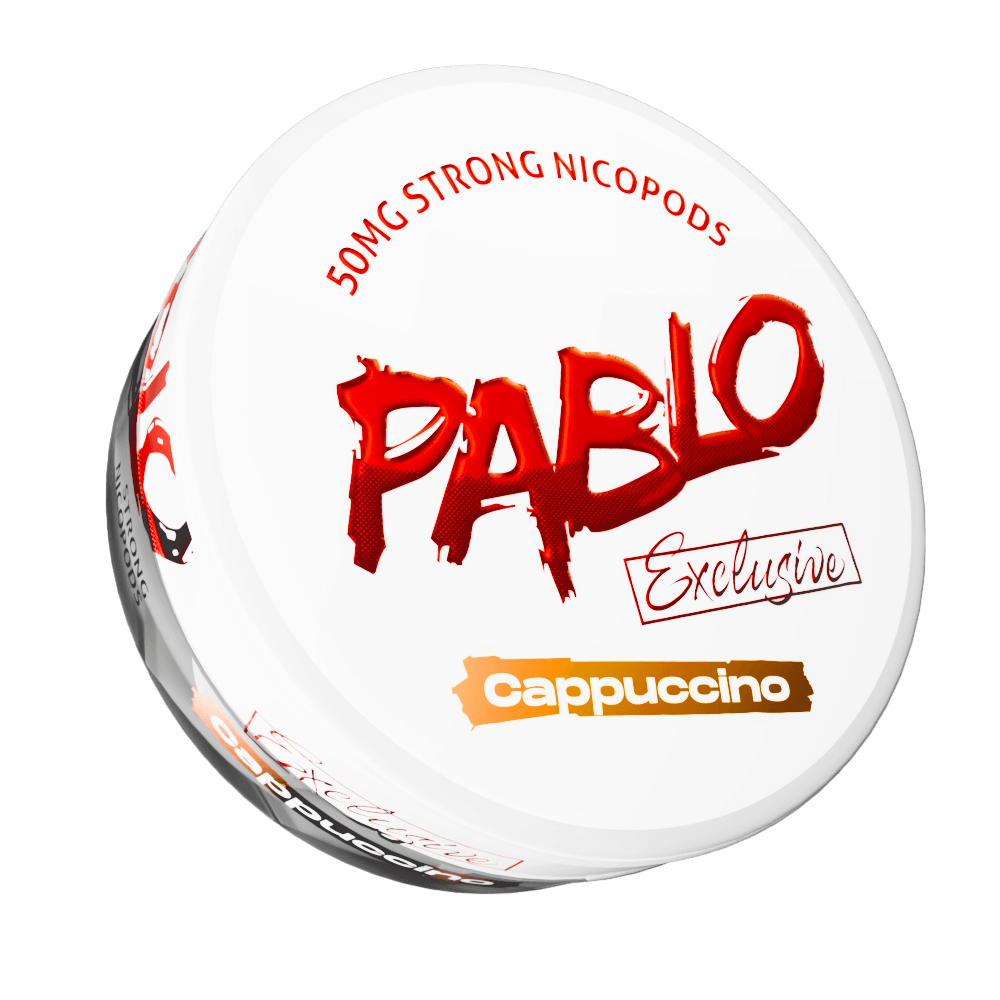 Pablo Exclusive Cappuccino 50 Strong Nicotine Pouches