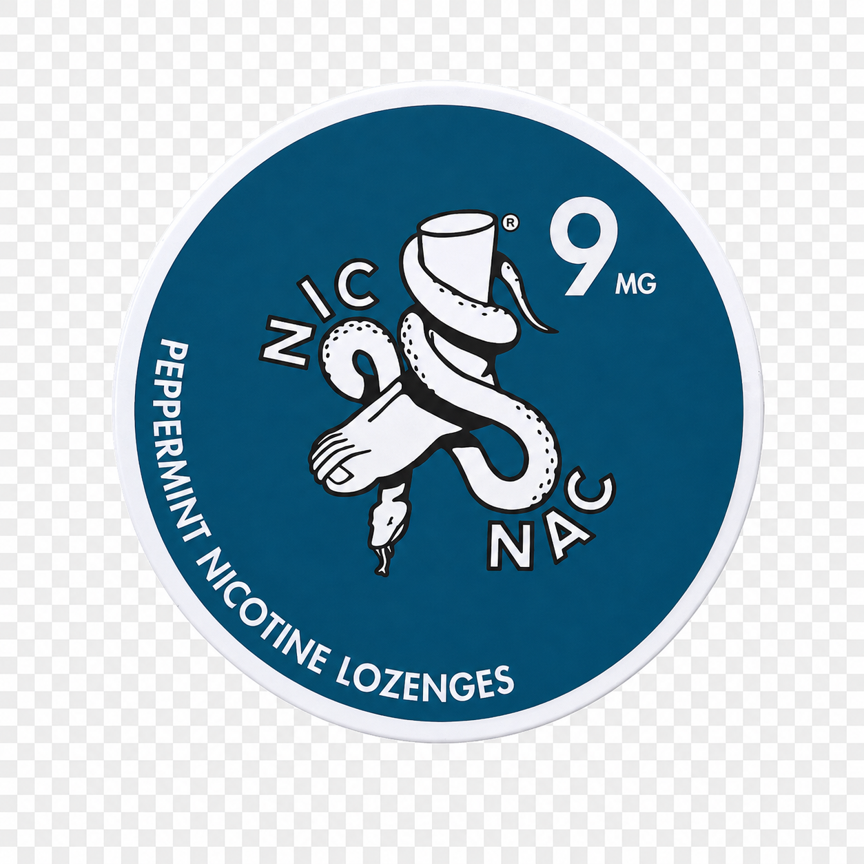 Nic Nac Peppermint 9MG Nicotine Lozenges